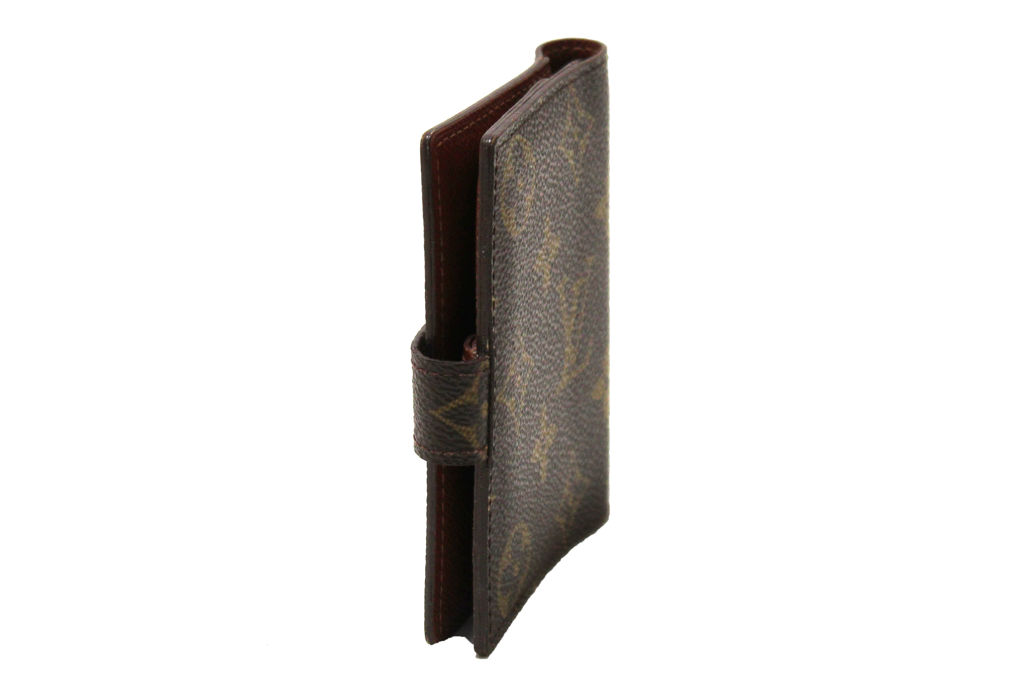 Authentic Louis Vuitton Monogram Canvas Bifold Wallet Card Holder for Men - Luxury Slim RFID Blocking Credit Card Case (Perfect for Business, Travel & Everyday Use)