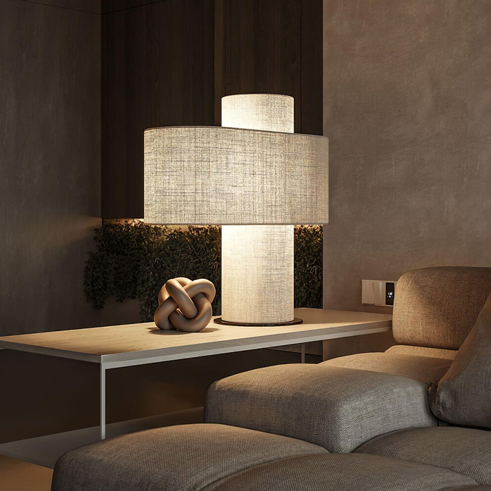 Heron Glowing Table Lamp - Modern LED Night Light for Bedroom, Living Room, and Office - Perfect for Reading, Relaxing, and Decor