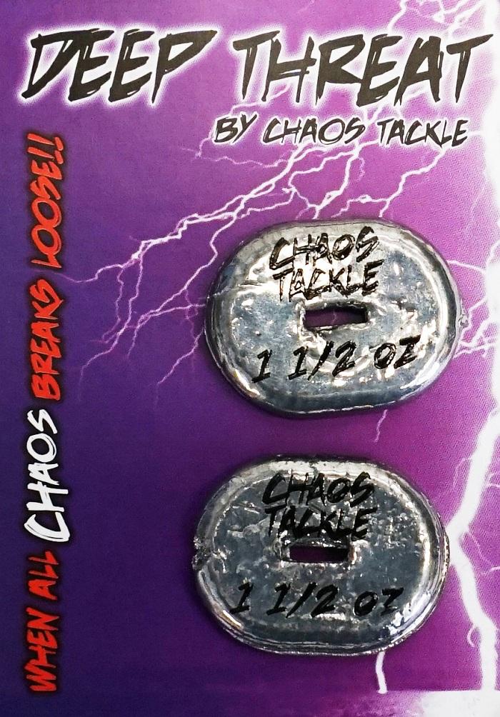 Chaos Tackle Deep Threat Fishing Lure - Premium Bass Fishing Bait for Freshwater & Saltwater - Ideal for Casting, Trolling, and Jigging