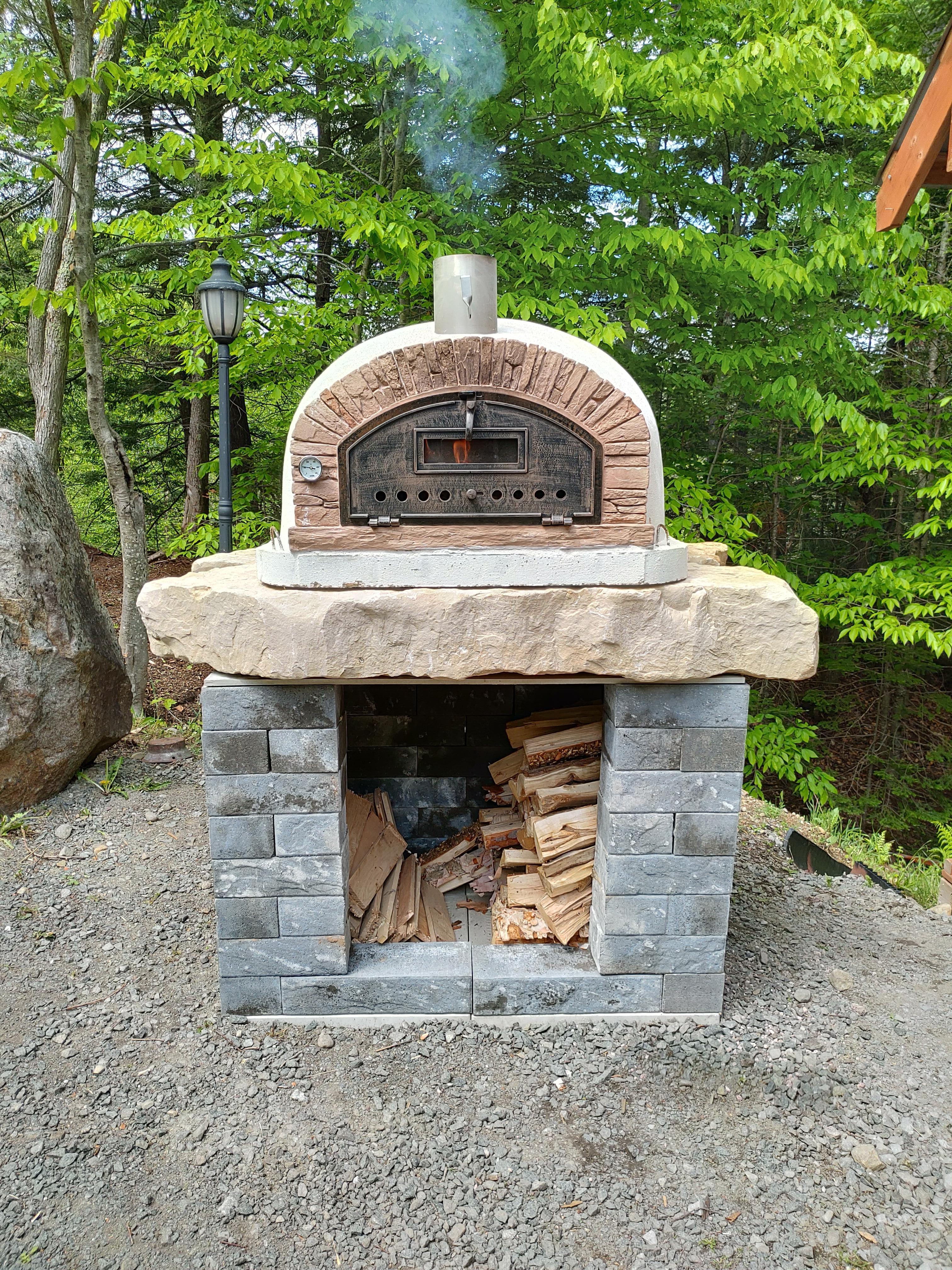 BUENA VENTURA SIERRA PREMIUM HYBRID PIZZA OVEN - Outdoor & Indoor Wood & Gas Pizza Maker for Backyard, Patio, Restaurant - Perfect for Home Cooking, Camping & Commercial Use