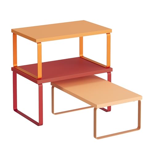 Ruby Red + Mandarin Red + Pumpkin Orange