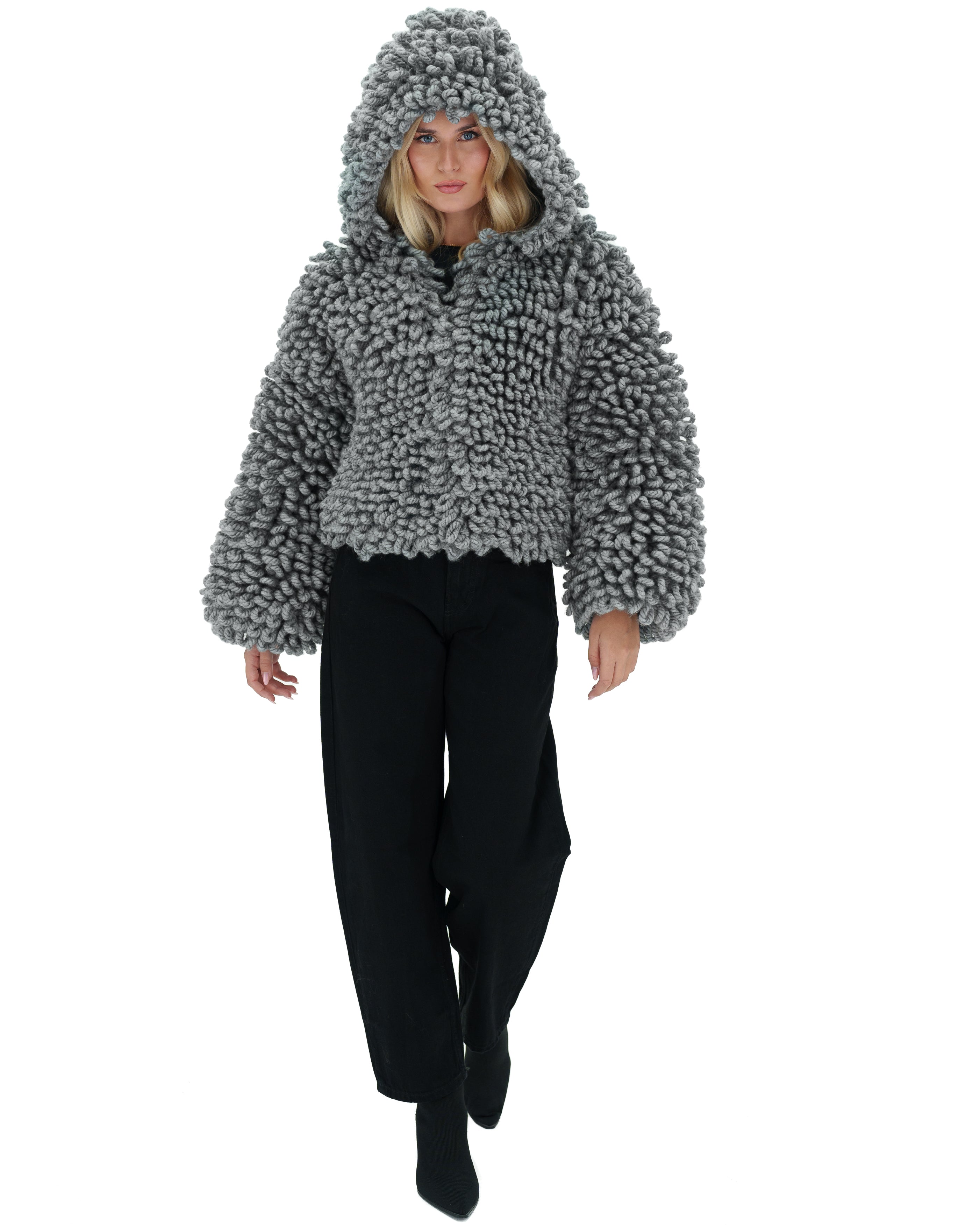 Soft Teddy Crop Jacket for Women - Cozy Fleece Outerwear for Fall & Winter | Perfect for Casual Outfits, Dates, and Layering