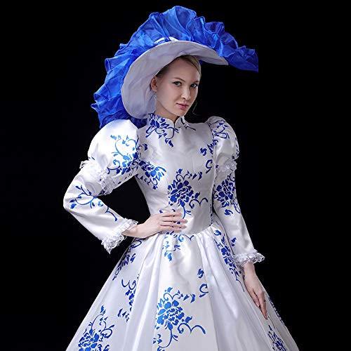 Victorian Rococo Dress for Women - Elegant Maiden Costume Inspired by 18th Century Fashion | Perfect for Renaissance Fairs, Cosplay, and Themed Parties