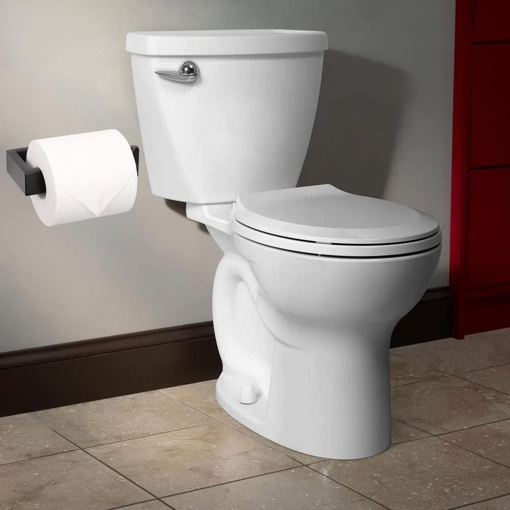 Stainless Steel Toilet Paper Holder - 304 Thickened Wall Mounted Bathroom Tissue Holder for Large Rolls, Black (5.9 Inch) - Perfect for Home, Office & Kitchen Use
