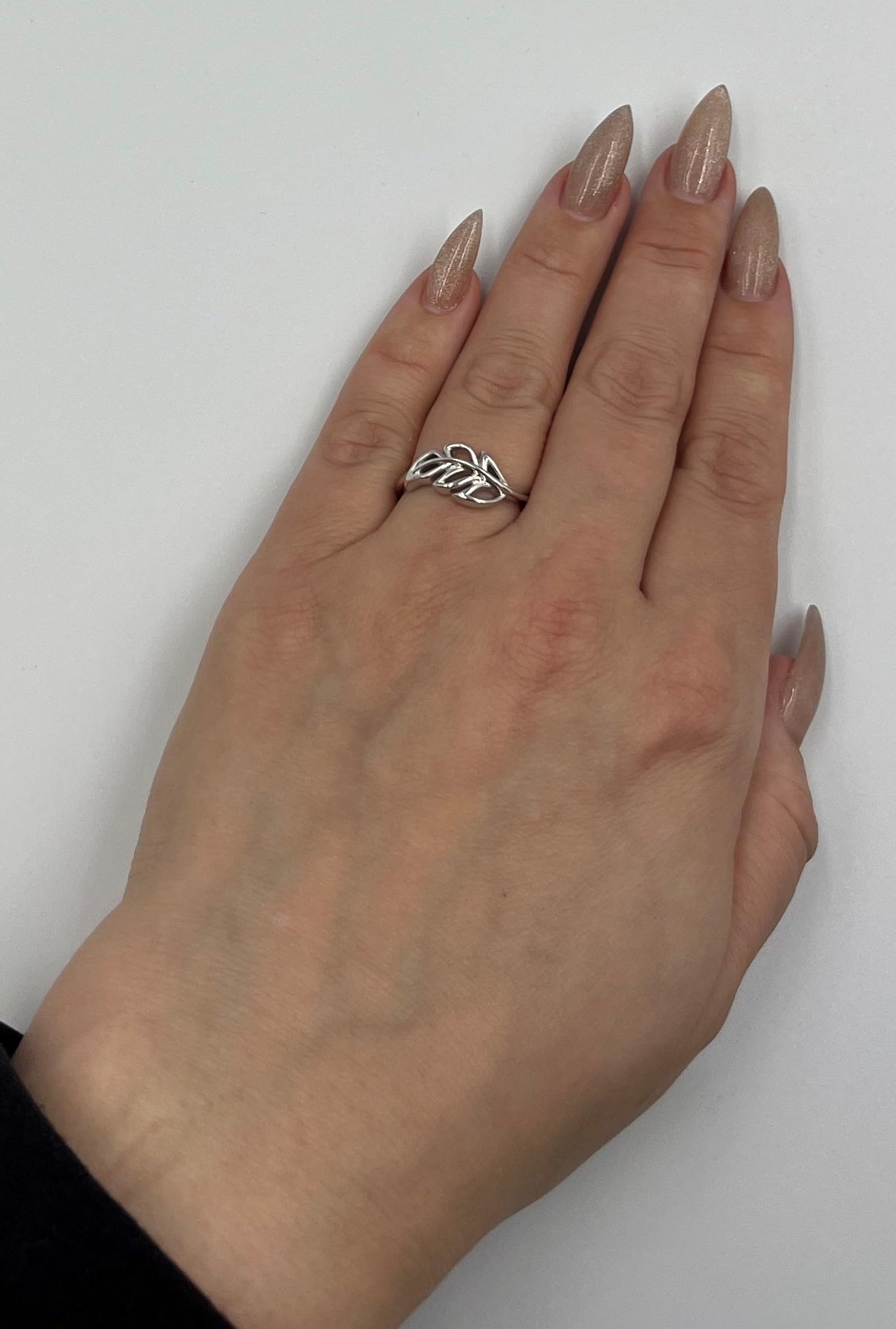 925 Sterling Silver Wide Fashion Band Ring for Women - Elegant Stackable Rings, Dainty Minimalist Jewelry Gift for Her | Perfect for Everyday Wear, Date Nights & Special Occasions
