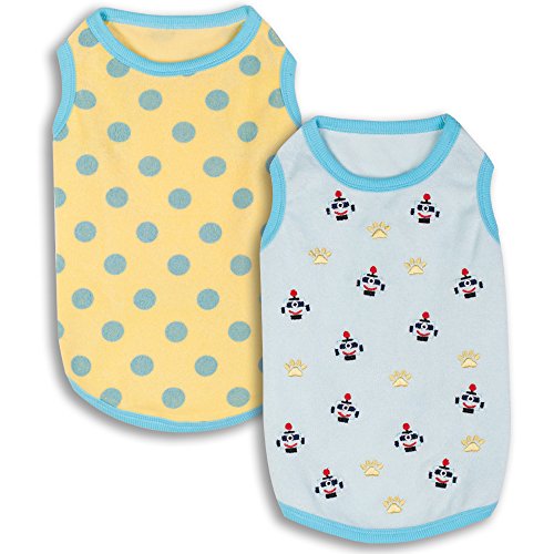 Terry Cotton Pack of 2 - Pastel Blue