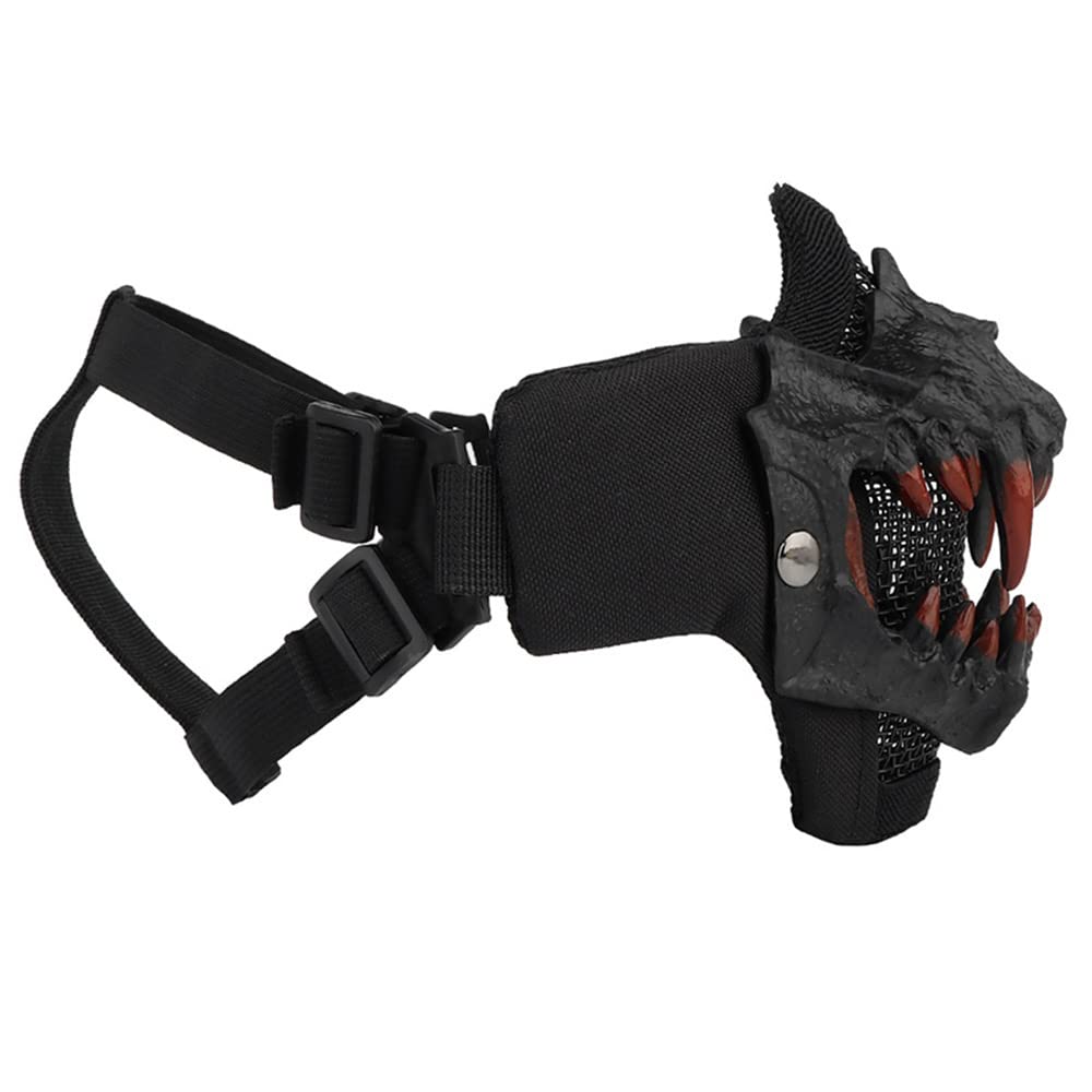 Tactical Airsoft Half Face Mask - Steel Wire Mesh Protection Gear for Outdoor Shooting & Skull Safety | Perfect for Airsoft Games, Military Training & Cosplay