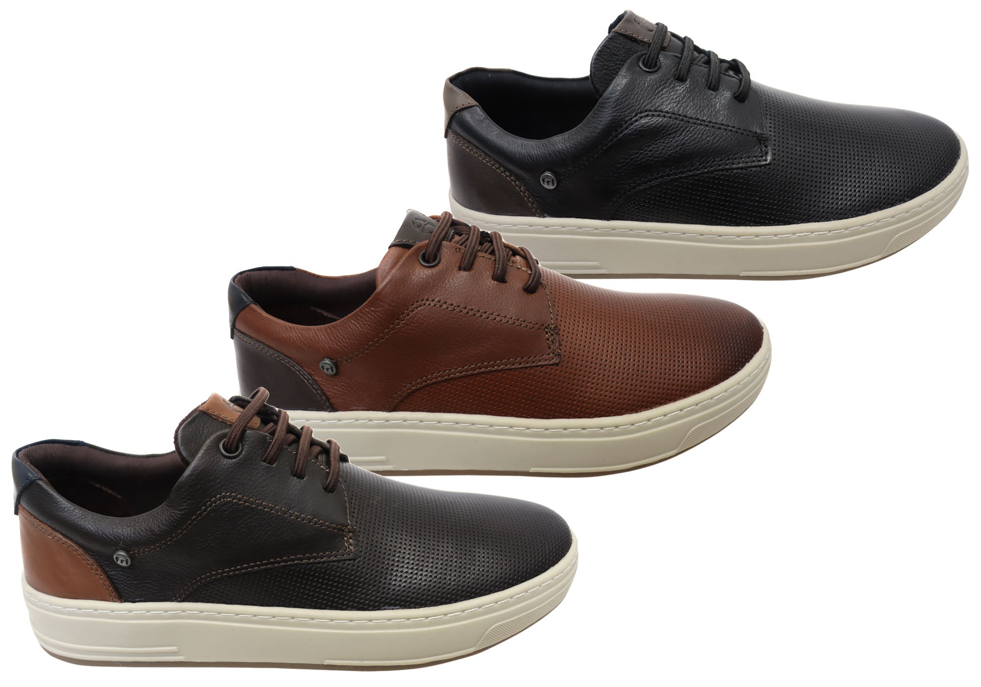 Ferricelli Alberto Men's Comfortable Leather Casual Shoes - Handmade in Brazil - Perfect for Work, Travel & Everyday Wear