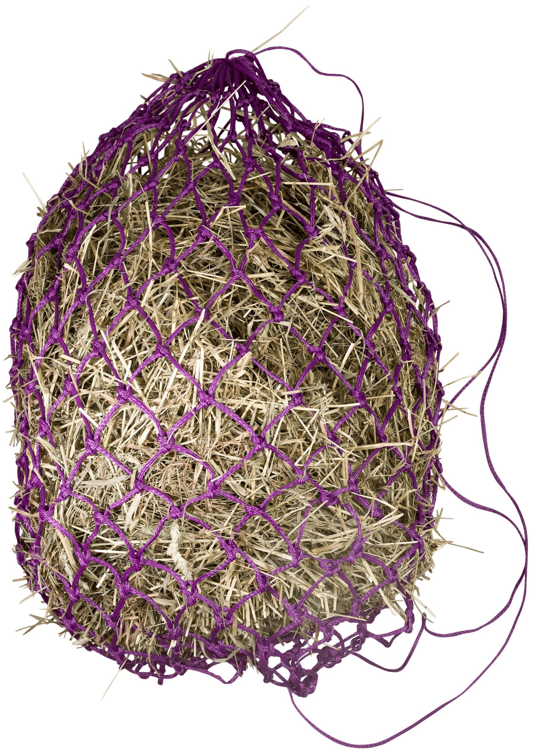 Gatsby Slow Feed Hay Net for Horses - Small Hole Hay Feeder Bag to Prevent Choking & Reduce Waste - Perfect for Stalls, Trailers & Pastures
