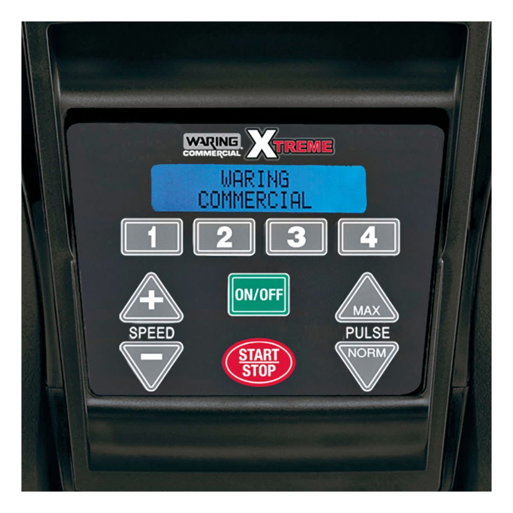 Waring Xtreme 64 Oz Commercial Blender - 3.5 HP Motor, Variable Speed & Programmable Keypad - Perfect for Smoothies, Shakes & Food Prep in Restaurants & Bars