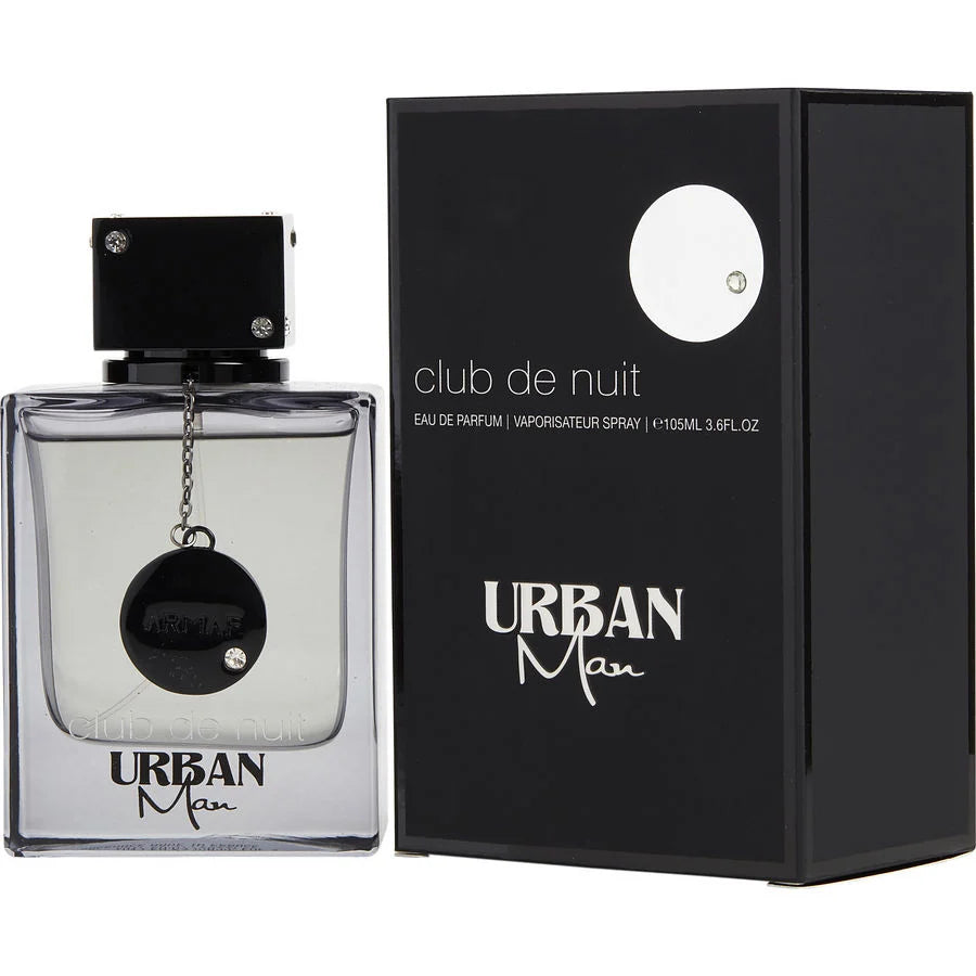 Club de Nuit Urban Man Eau de Parfum 3.6 oz - Premium Men's Cologne for Day & Night Wear, Date Nights & Special Occasions