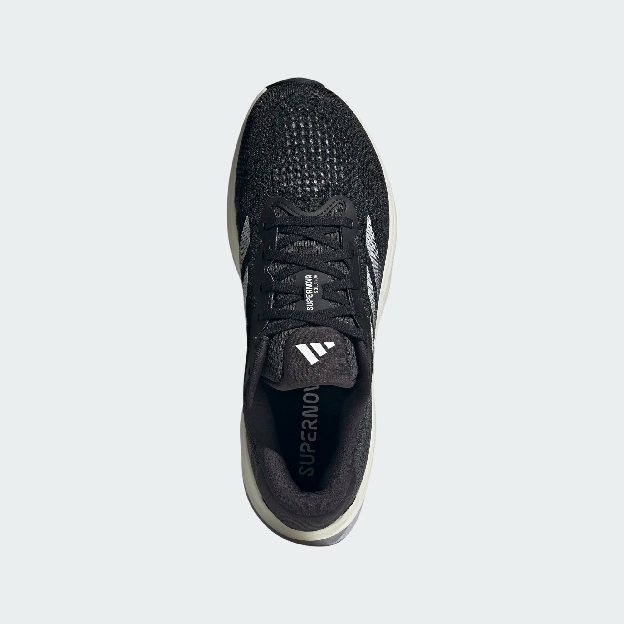 Men's Supernova Running Shoes - Lightweight & Breathable (Black/White/Carbon) for Marathon Training & Daily Jogging