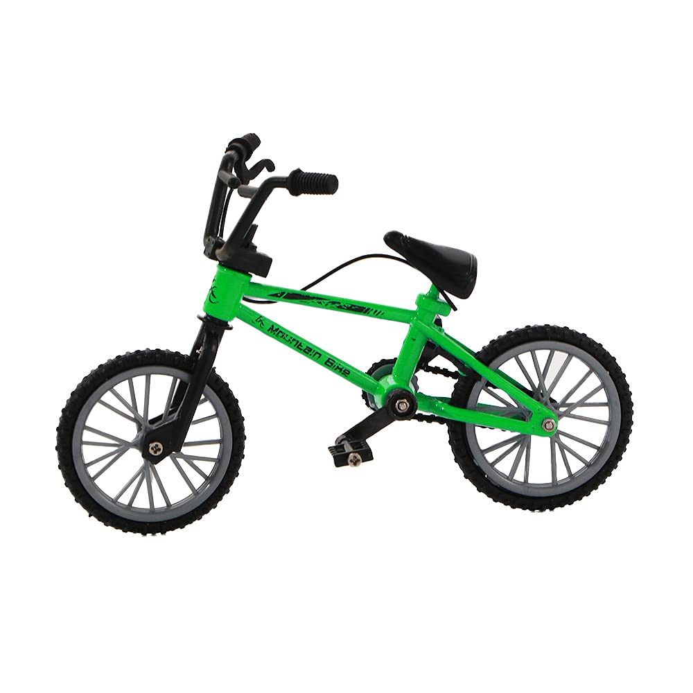 Creative Mini Alloy Mountain Bike Model - Finger Brake Rope Toy Gift for Collectors & Cyclists | Perfect for Office Desk Decor, Cycling Enthusiast Gifts & Kids Educational Play