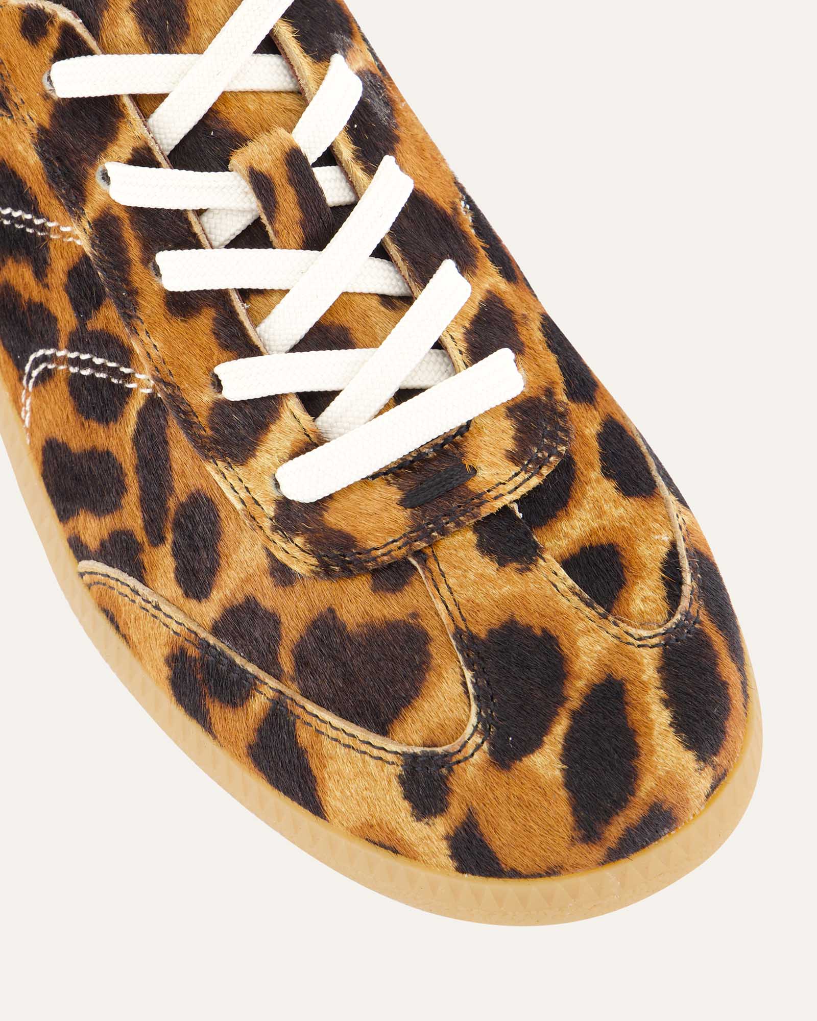 LILO Women's Leopard Print Leather Sneakers - Fashionable Comfort for Casual Wear, Walking & Everyday Outfits