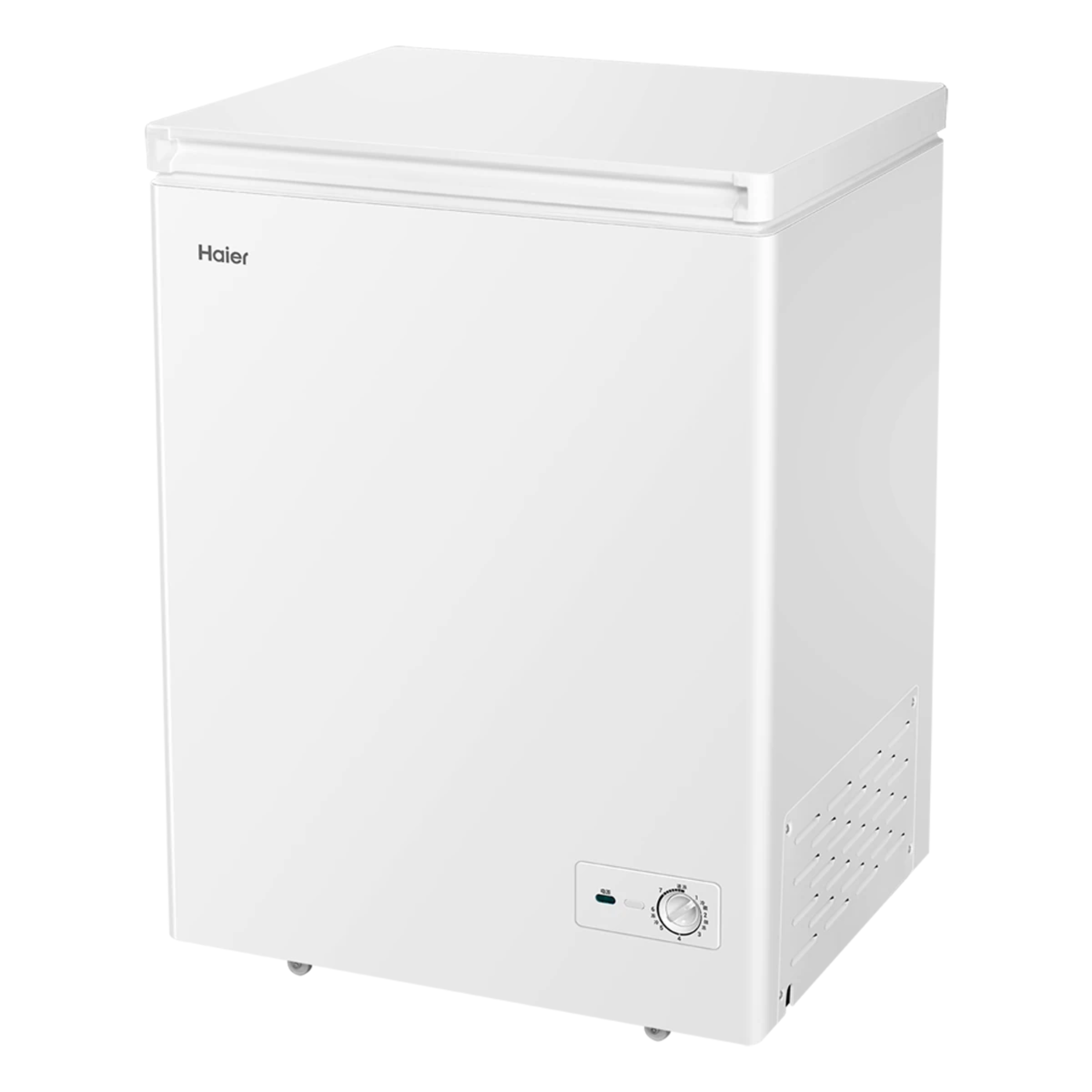 Haier BC/BD 142GHDT 142L Single Temperature Frost Chest Freezer - Compact Deep Freezer for Home, Garage, or Restaurant Use - Ideal for Frozen Food Storage & Bulk Meal Prep