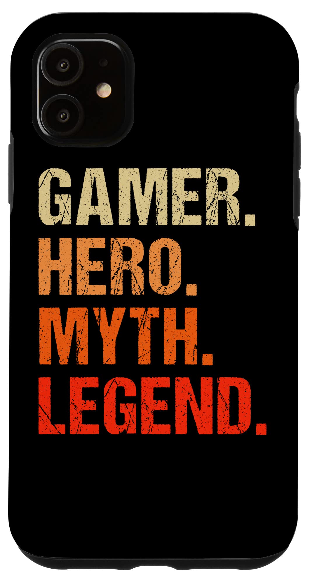 Funny iPhone 11 Case for Gamers - Gamer Hero Myth Legend Design | Perfect Gift for Video Game Lovers & Mobile Gaming Enthusiasts | Durable Protection for Everyday Use & Gaming Sessions