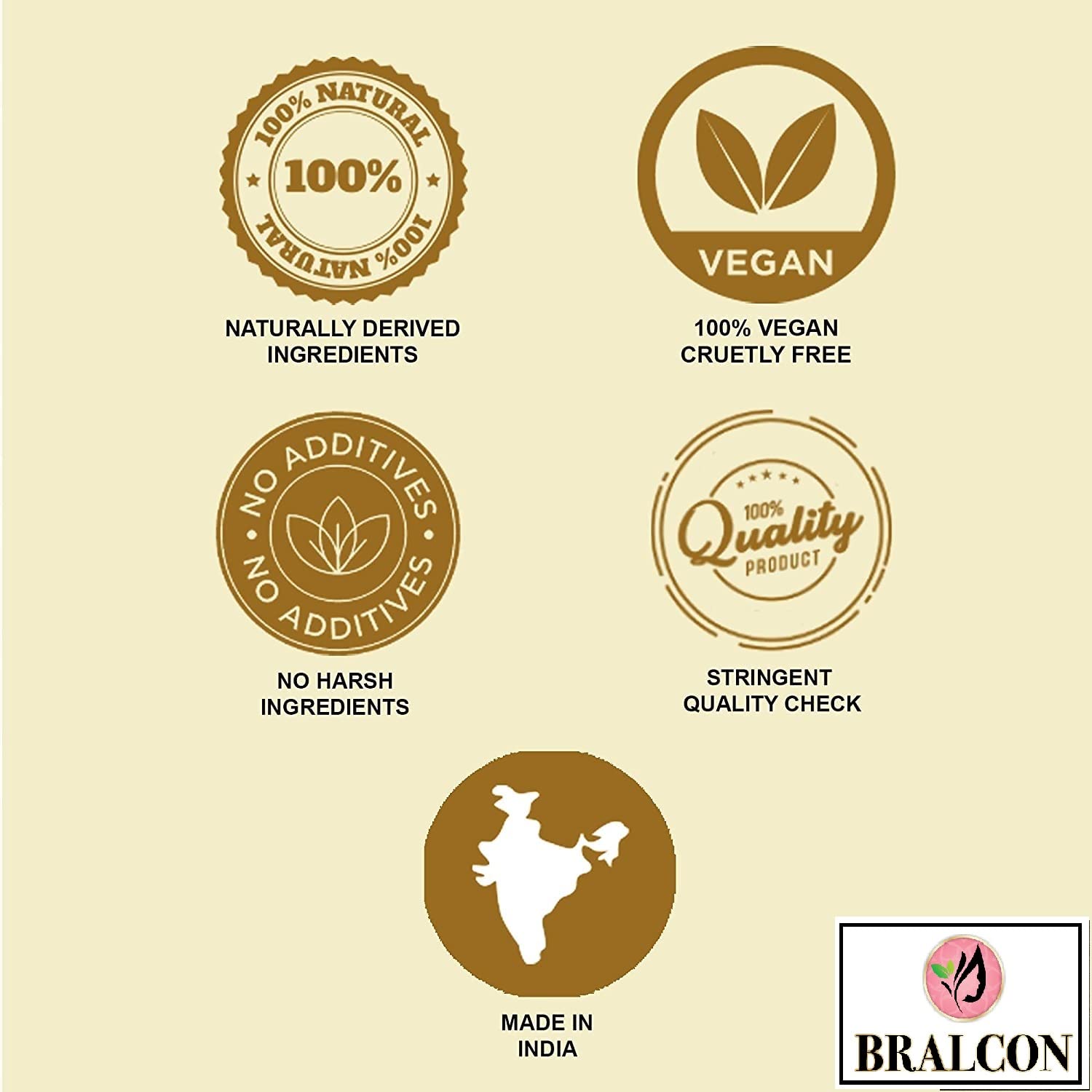 BRALCON Organic Amla Powder & Shikakai Powder Combo - 200g (100g x 2) | Indian Gooseberry & Shikakai Powder for Hair Growth, Conditioning & Cleansing | Natural Hair Care & Skin Care Treatment | Perfect for DIY Hair Masks & Ayurvedic Beauty Routines