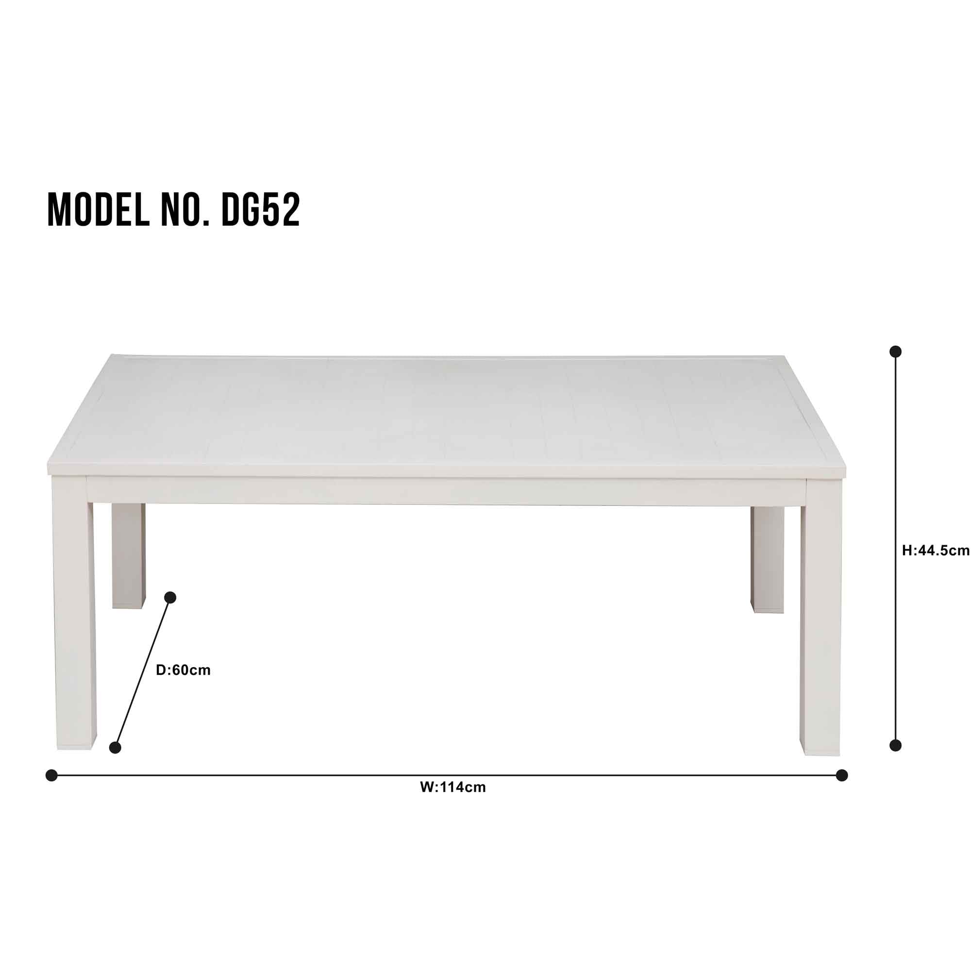 Kyoto 4-Piece Aluminum Outdoor Patio Furniture Set with Sofa and Coffee Table - Weather-Resistant White Finish for Garden, Poolside & Backyard Relaxation