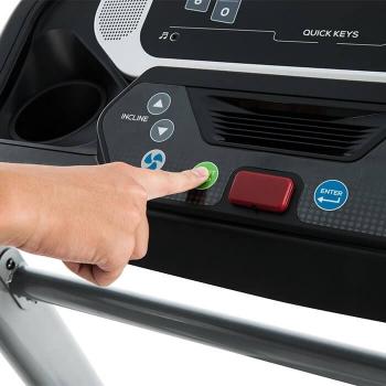 Xterra TRX2500 Folding Treadmill - 2.5HP Motor, 300 lb Capacity, 12 Preset Workouts - Perfect for Home Gym, Cardio & Weight Loss