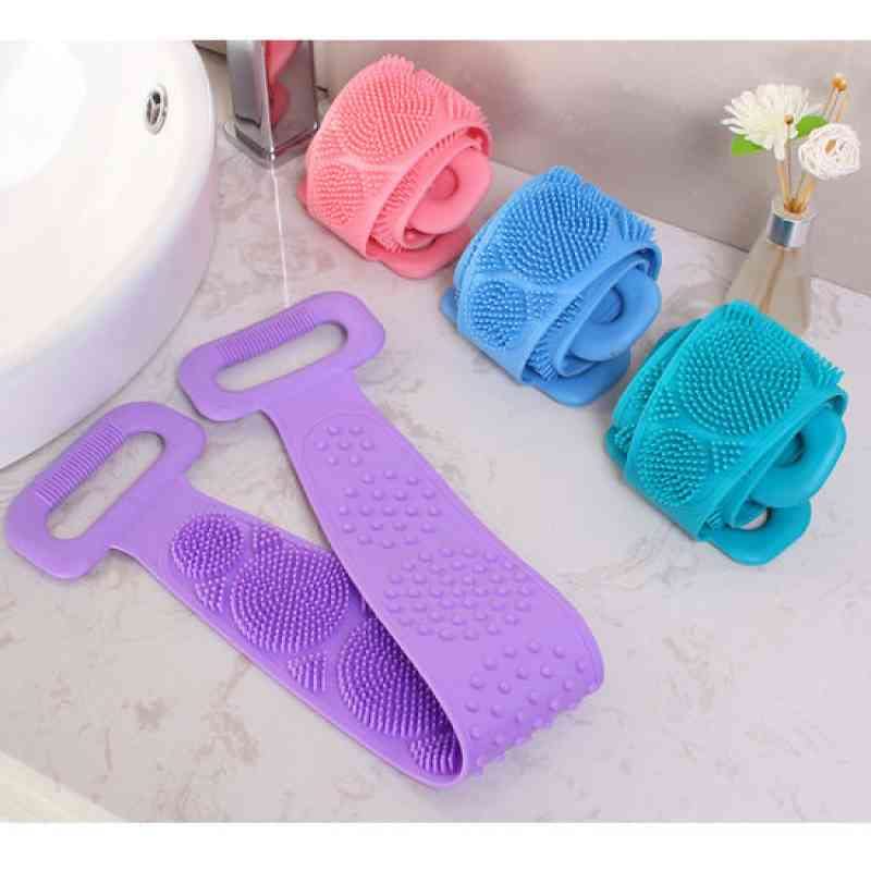 BUYVIV Silicone Body Scrubber - Exfoliating Shower Brush for Deep Cleaning & Massage - Perfect for Men & Women