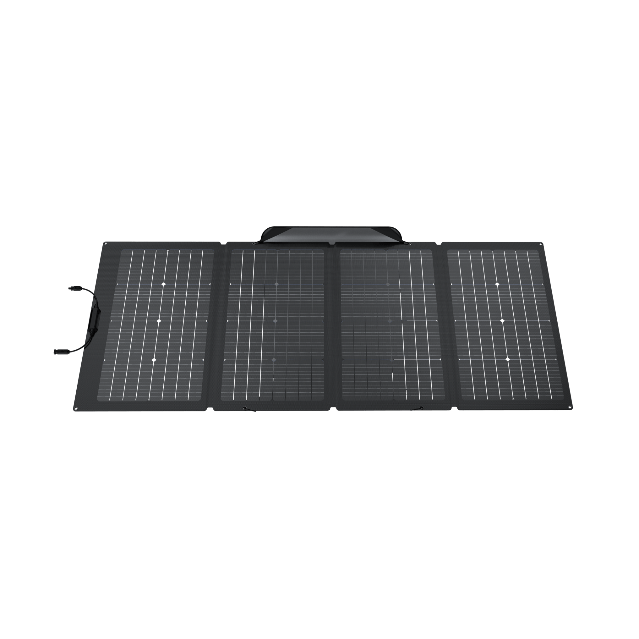 EcoFlow 220W Bifacial Portable Solar Panel - Refurbished | High-Efficiency Foldable Solar Charger for Camping, RV & Off-Grid Power