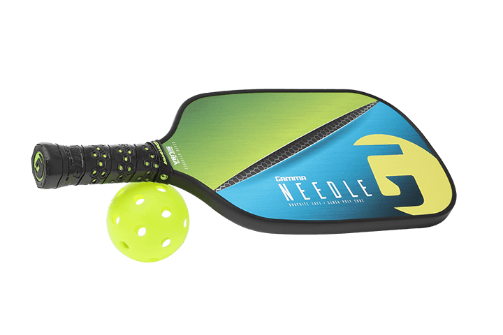 Premium Gamma Needle Graphite Pickleball Paddle - Lightweight & Durable for Competitive Play | Perfect for Outdoor & Indoor Court Games