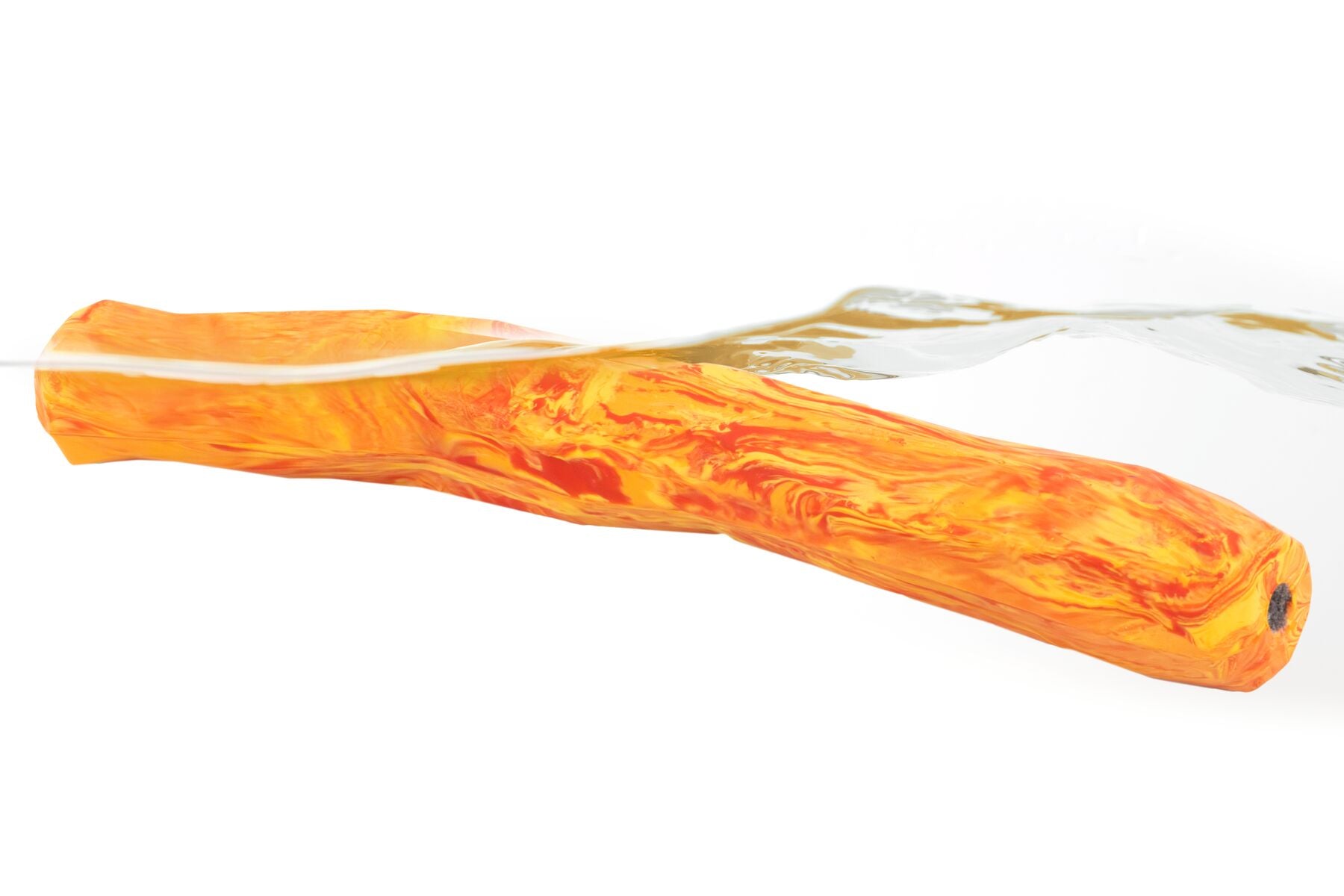 Gnawt a Stick® Naranja Salamandra (Salamander Orange) Dog Toy - Durable Chew, Fetch & Floating Water Toy for Dogs | Perfect for Outdoor Adventures, Pool Play & Interactive Fun | Ruffwear®