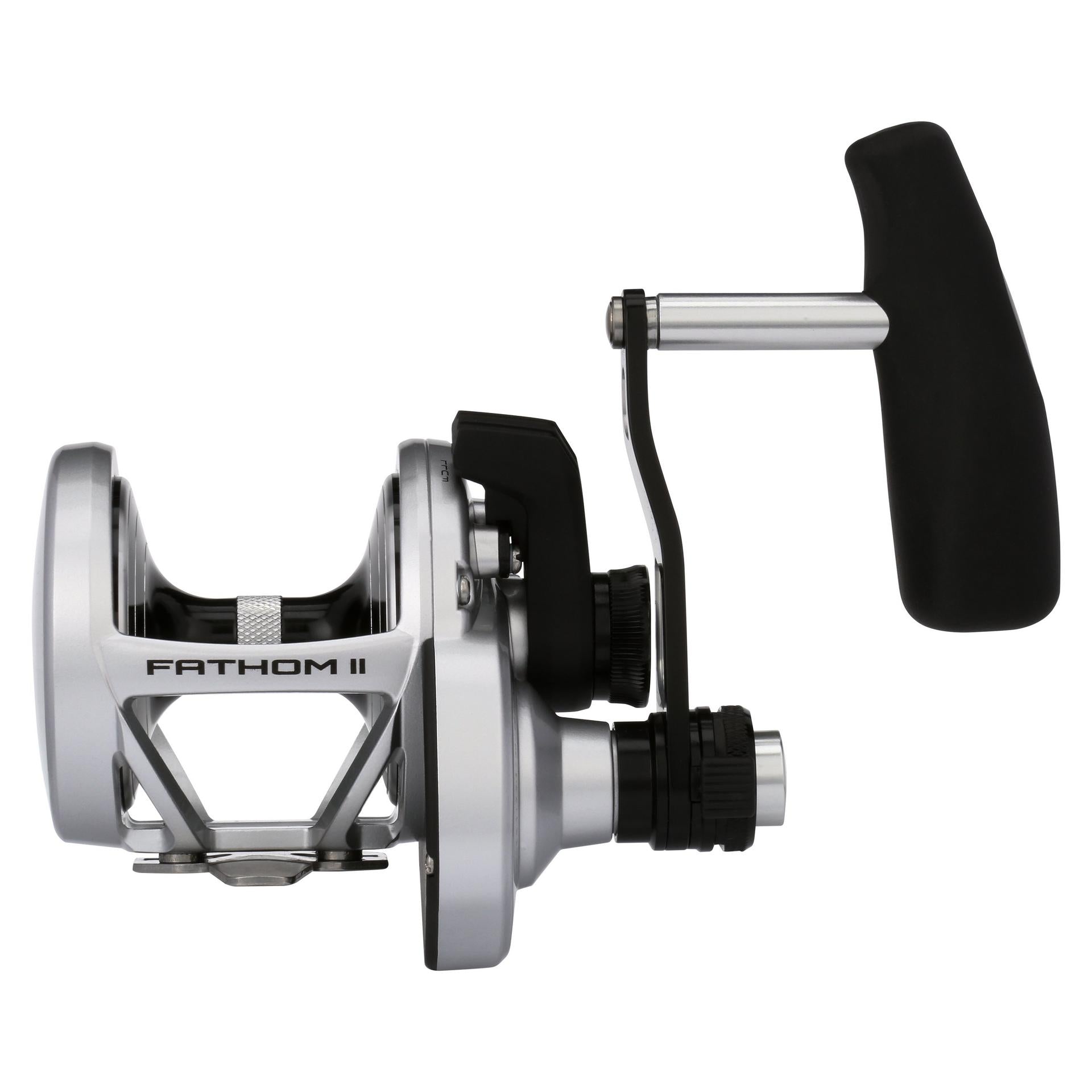 PENN Fathom™ II Lever Drag 2-Speed Conventional Fishing Reel - Saltwater & Offshore Angling, Big Game Fishing Gear for Tuna, Marlin, and Deep Sea Fishing
