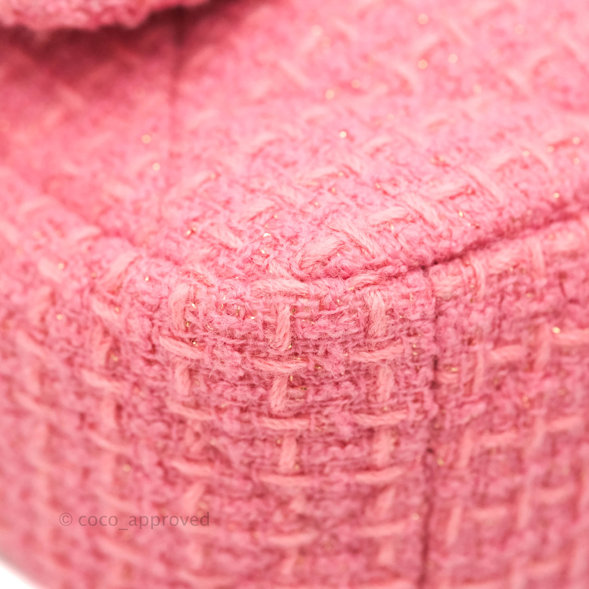 Chanel 19 Small Tweed Handbag in Pink with Mixed Hardware - Luxury Crossbody Bag for Women, Perfect for Date Night & Special Occasions