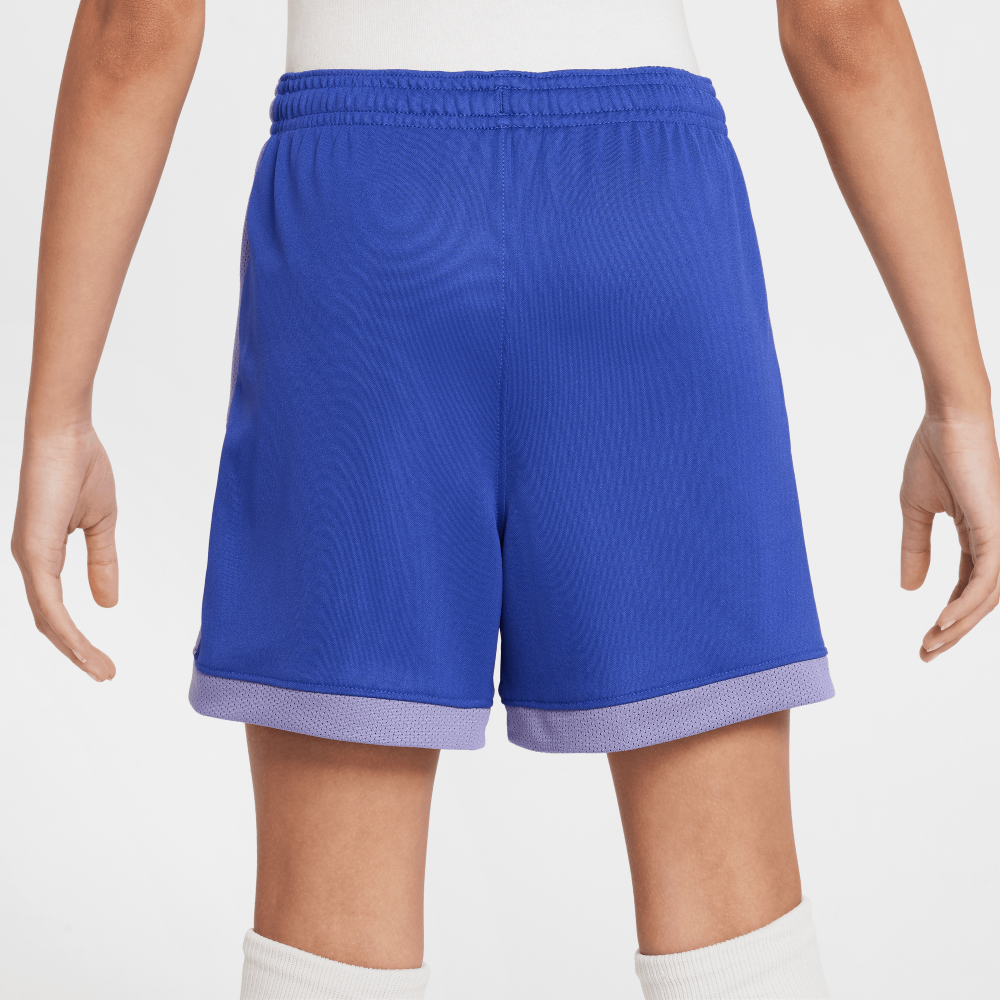 Nike Academy 25 Kids DRI-FIT Football Shorts - Deep Night/Dusty/Volt - Moisture-Wicking Athletic Shorts for Youth Soccer Training & Games