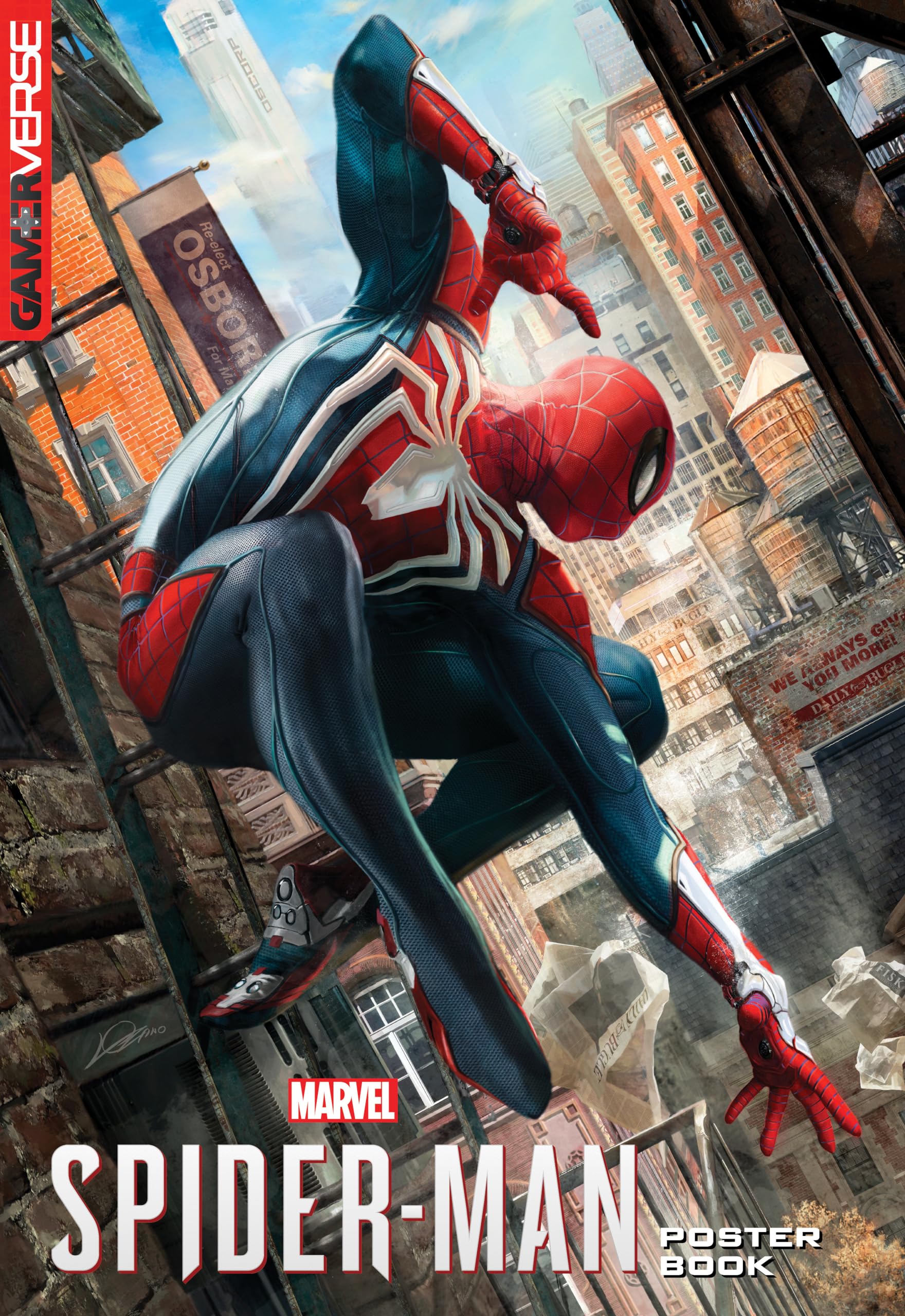 Marvel's Spider-Man Poster Book - Official Collection of High-Quality Posters for Fans, Home Decor & Gifts | Perfect for Bedrooms, Game Rooms & Marvel Themed Parties
