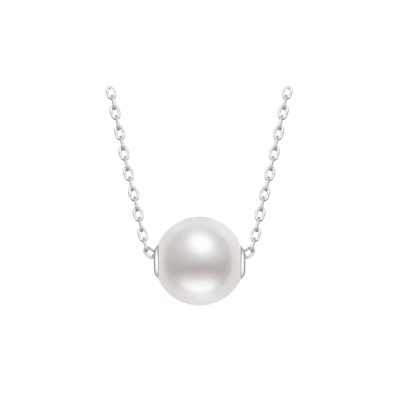 18K Gold Interchangeable 9-10MM Freshwater Pearl Necklace - Elegant Jewelry Gift for Women | Perfect for Weddings, Parties & Special Occasions