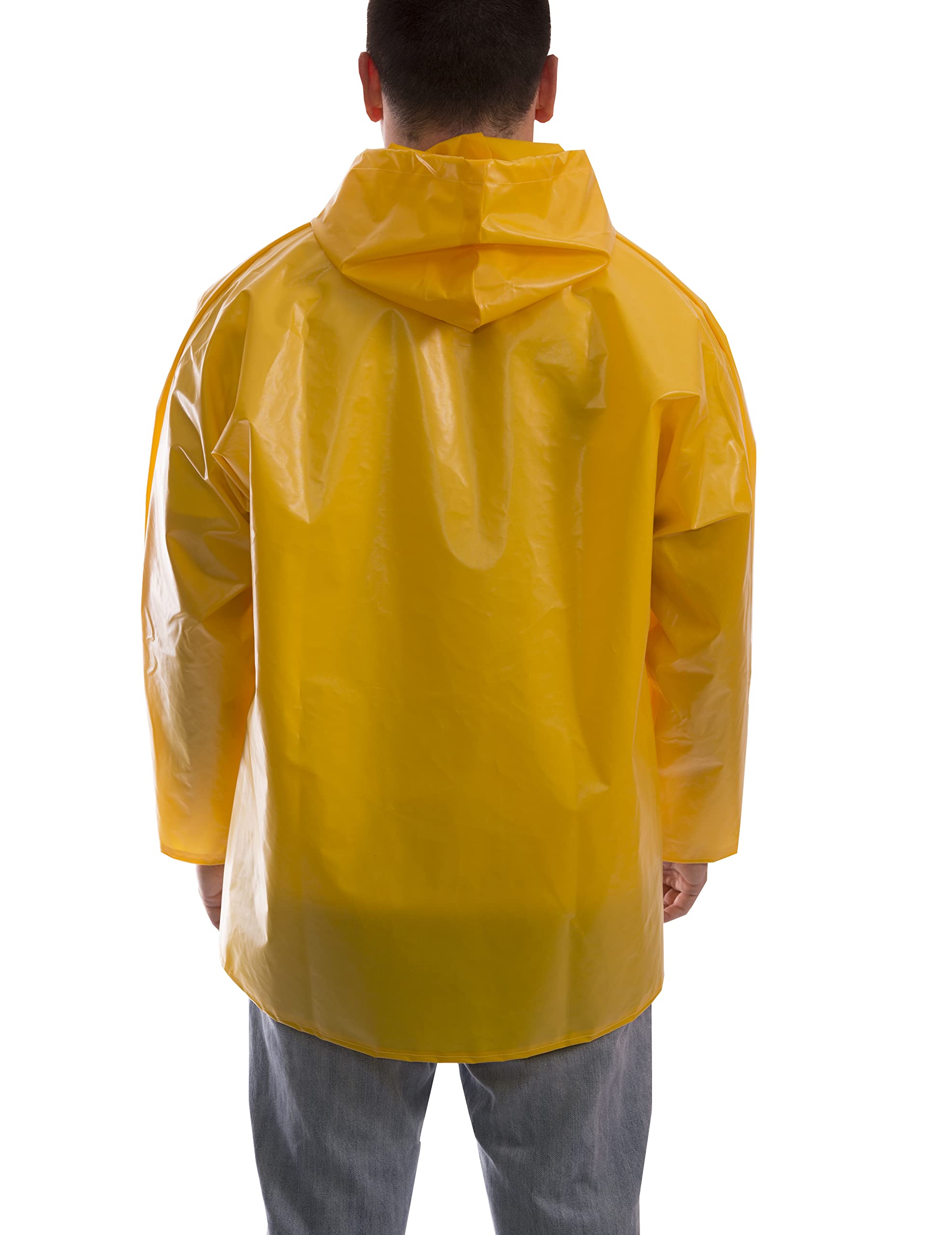 Tingley Standard Iron Eagle Waterproof Work Jacket for Men - Durable Raincoat for Construction, Fishing & Outdoor Activities