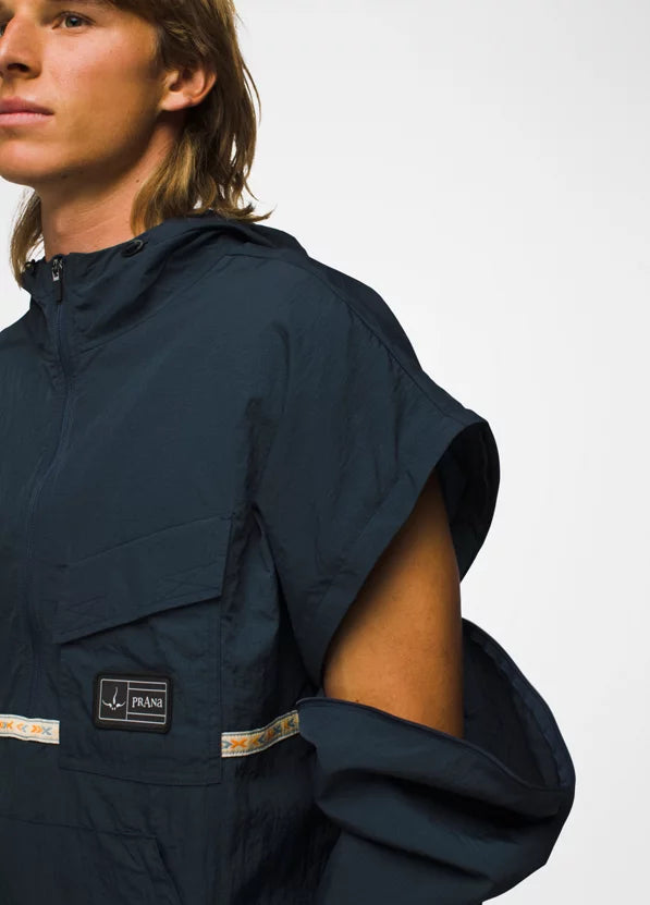 Unisex Convertible Jacket - Waterproof & Windproof Outdoor Jacket for Hiking, Camping & Travel - Lightweight & Packable