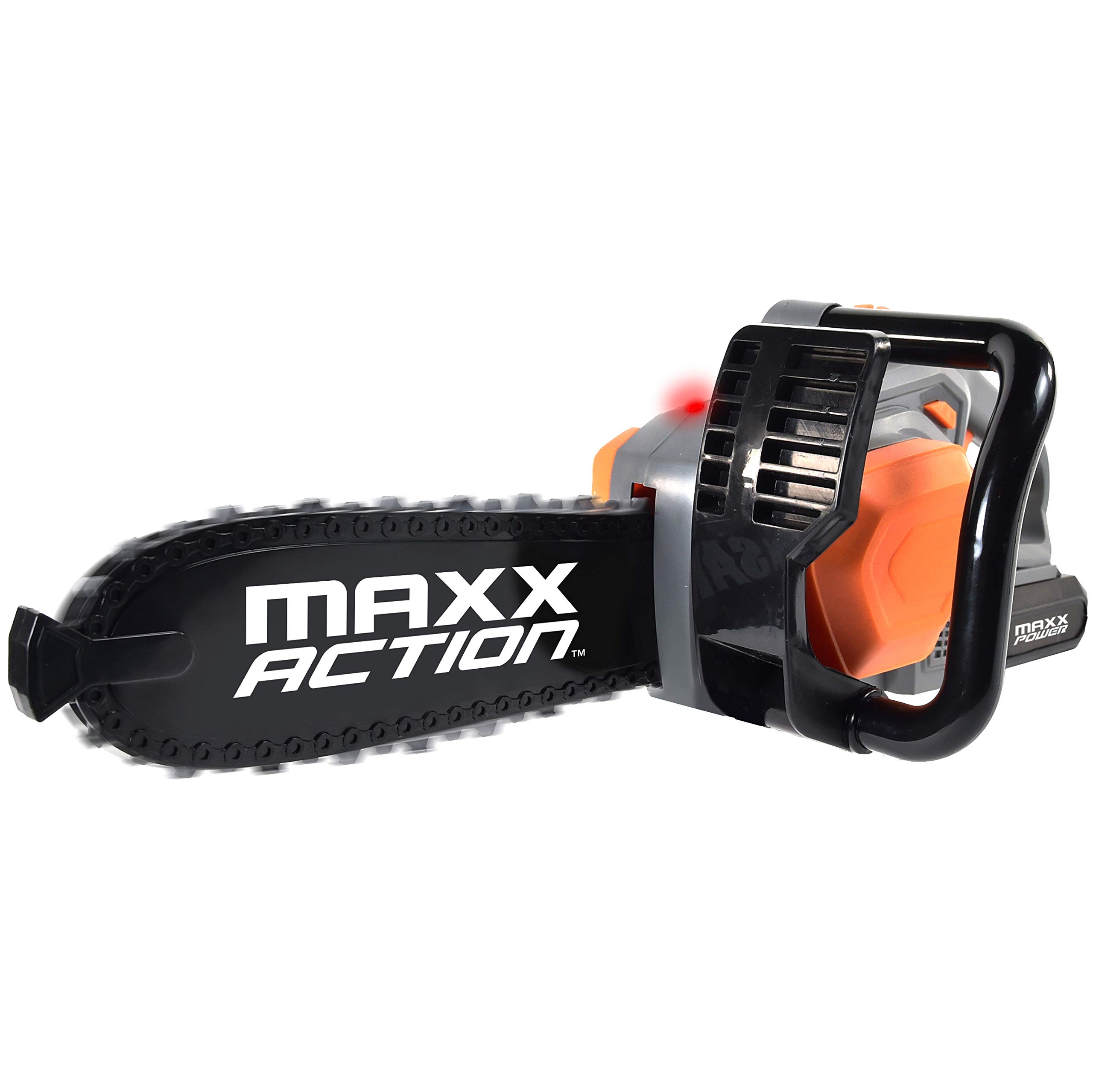 Maxx Action Power Tools Toy Chainsaw with Lights & Sounds - Kids Pretend Play Construction Tool for Outdoor & Indoor Role Play | Fun Educational Toy for Toddlers & Children