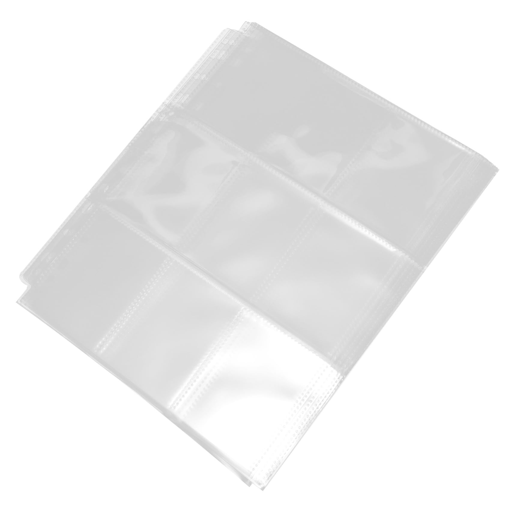 BESPORTBLE 10-Sheet 9 Pocket Trading Card Binder - PVC Card Sleeves Book for Collectible Cards, Portable Card Holder with Clear Covers - Perfect for MTG, Pokemon, Yu-Gi-Oh & Sports Card Storage & Organization