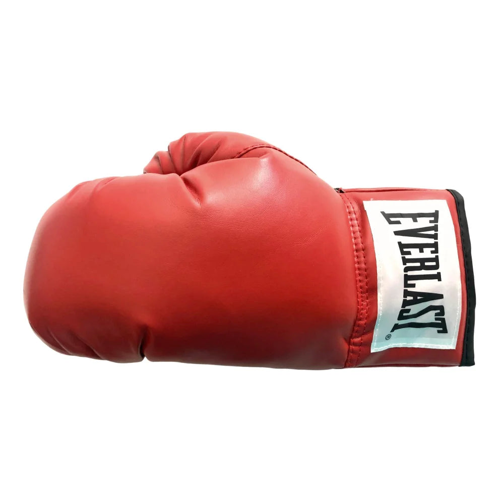 Leon Spinks Autographed Boxing Glove - Authentic Signed Memorabilia from April 2020 Private Signing | Perfect for Boxing Fans, Collectors, and Sports Memorabilia Displays