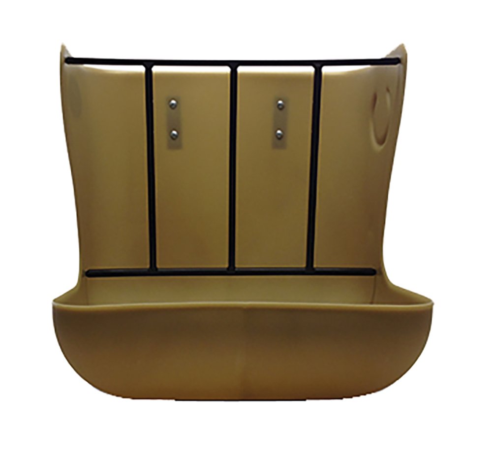 High Country Plastics Hanging Wall Feeder for Horses - Durable Outdoor Animal Feed Trough - Perfect for Barns, Stables & Pastures