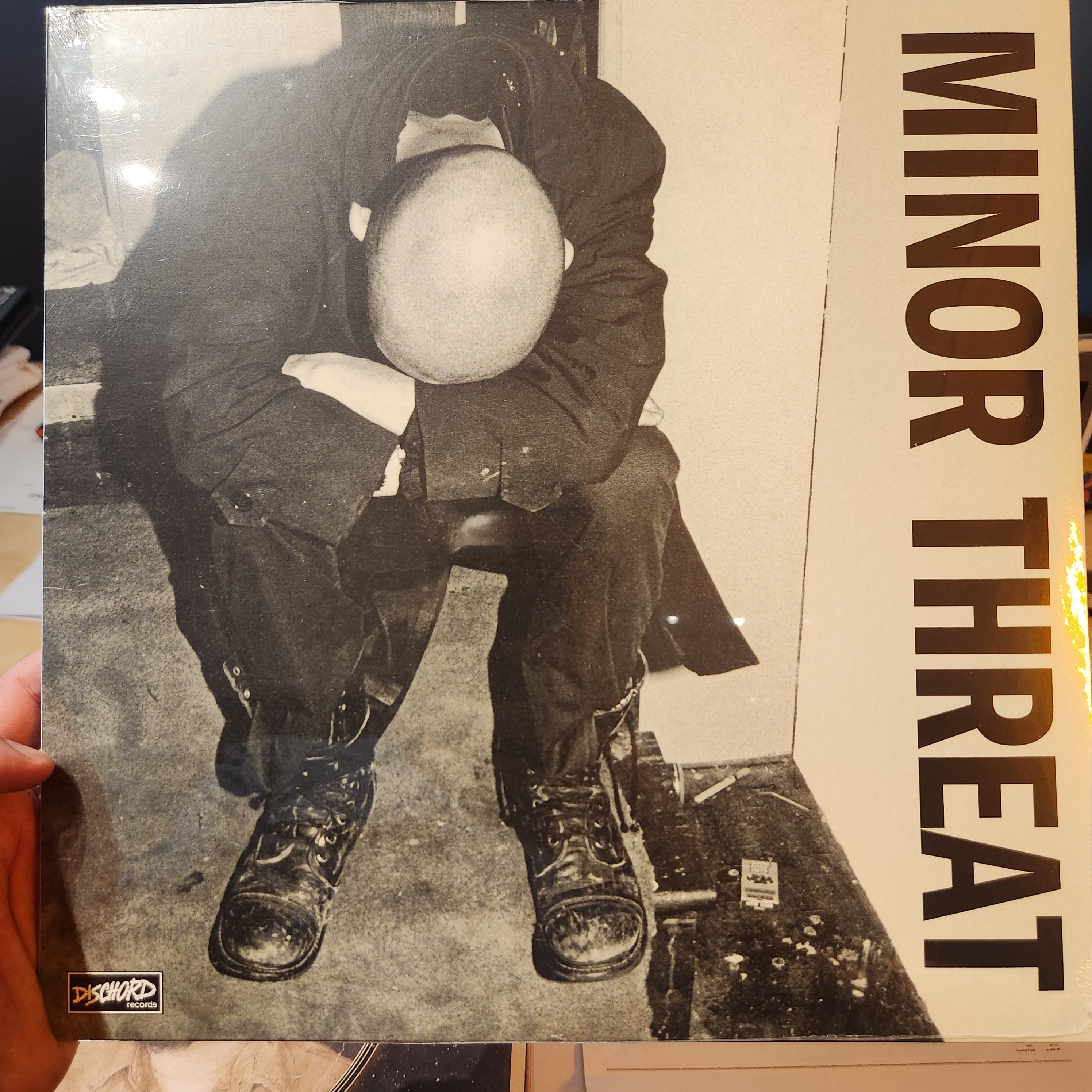 Minor Threat First Two 7 Vinyl LP Record - Punk Rock Collectible for Music Enthusiasts | Perfect for Home Listening & Vinyl Collections
