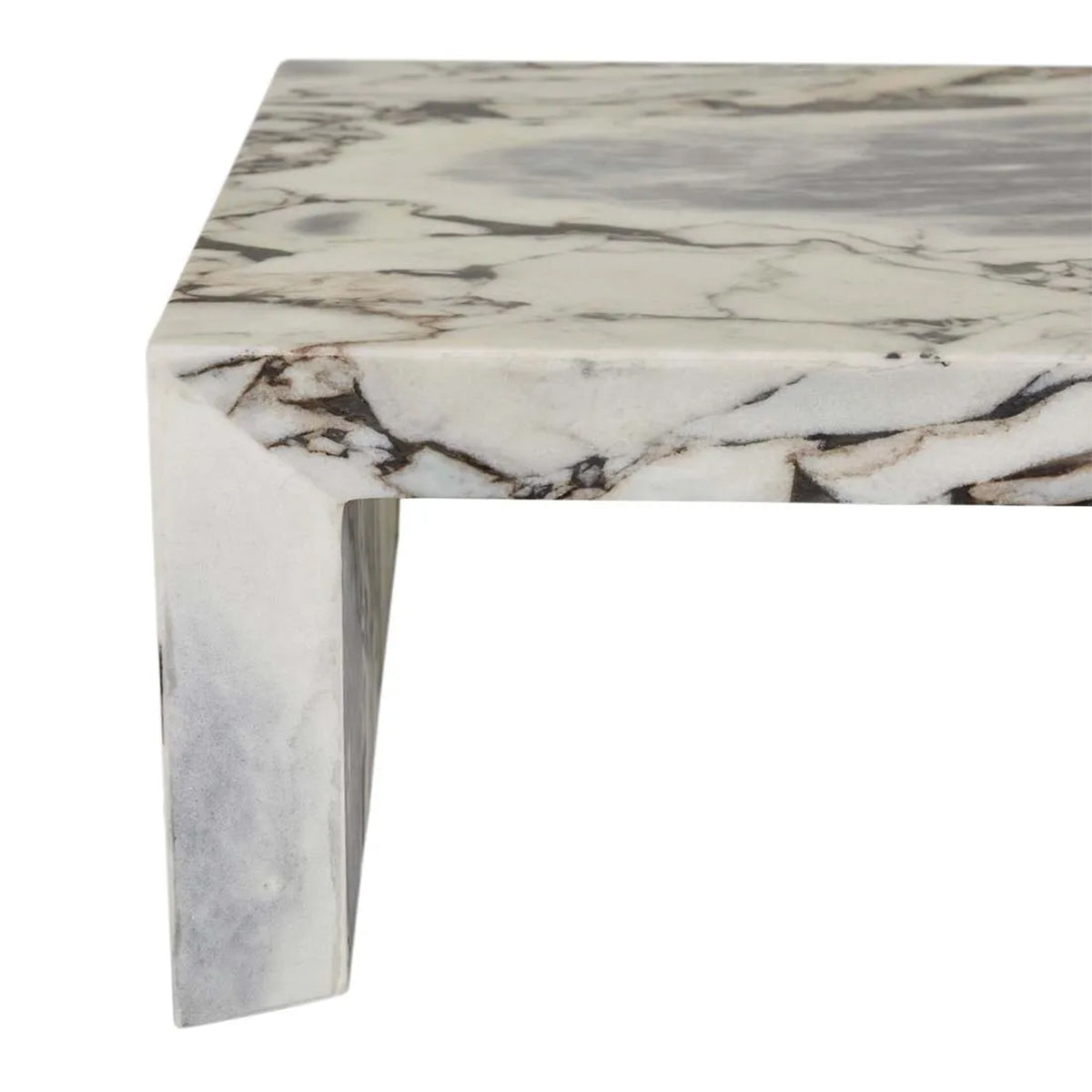 Elle Monument Coffee Table - Modern Living Room Centerpiece for Home Decor & Stylish Furniture