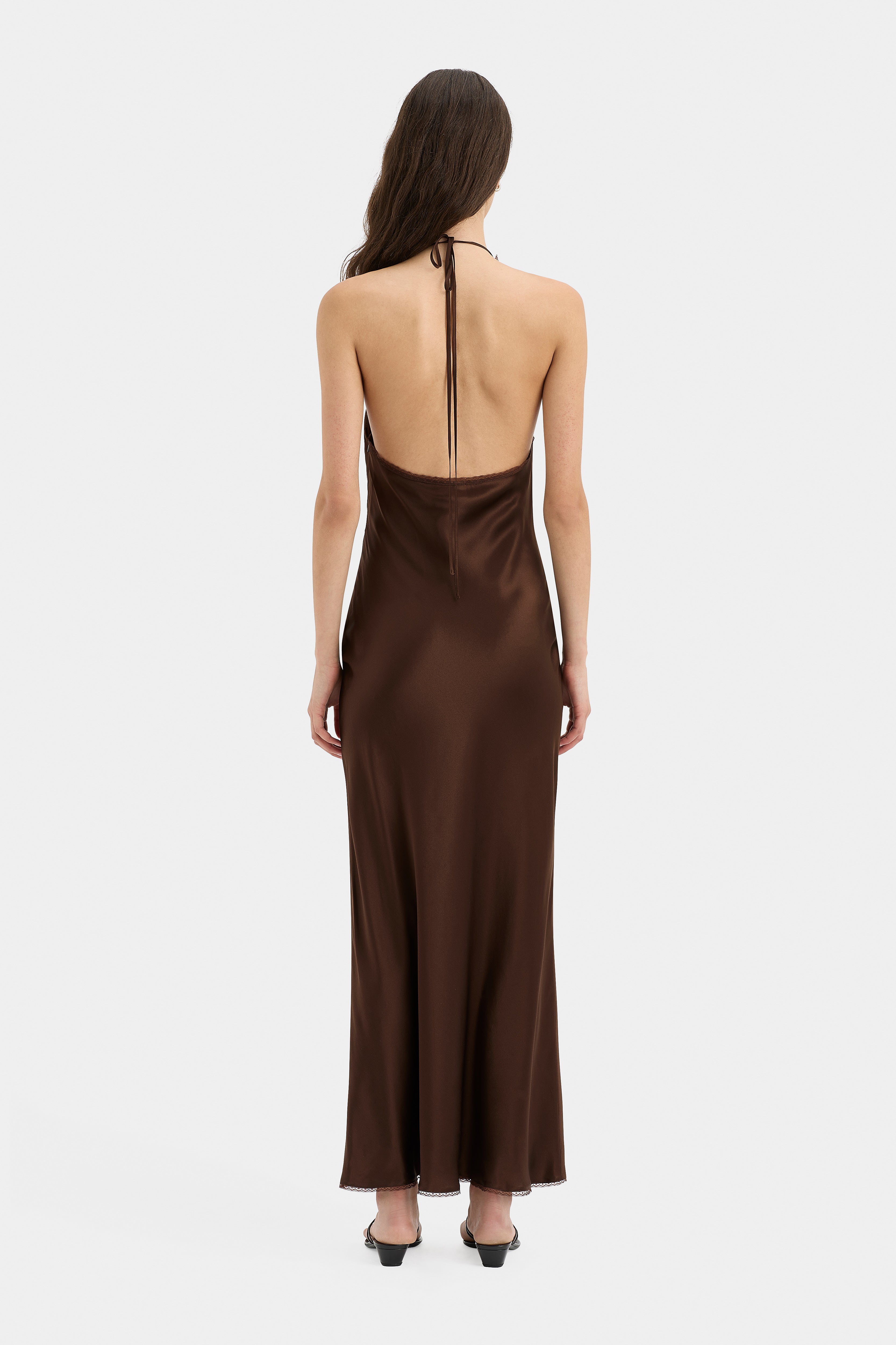 Aries Halter Gown - Elegant Women's Summer Dress for Beach, Party & Evening Wear | Sexy Backless Maxi Dress with Flowy Fabric