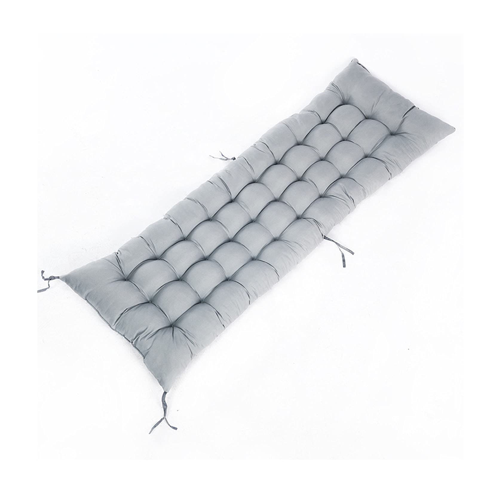 **Comfortable Bench Swing Cushion Set of 4 - Waterproof Patio Furniture Pillow Covers for Outdoor Garden, Porch, or Indoor Use - Soft Satin Fabric for Lounger, Swing, or Daybed**    *(Perfect for relaxing in your backyard, garden swing, or cozy indoor seating area.)*