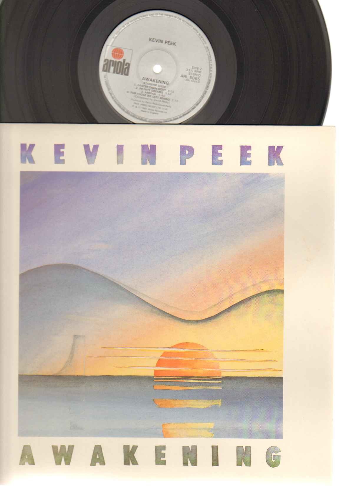KEVIN PEEK - AWAKENING - LP Vinyl Record | Classic Rock Music Album | Perfect for Vinyl Collectors & Audiophiles | Great for Home Listening, Gifts & Music Enthusiasts