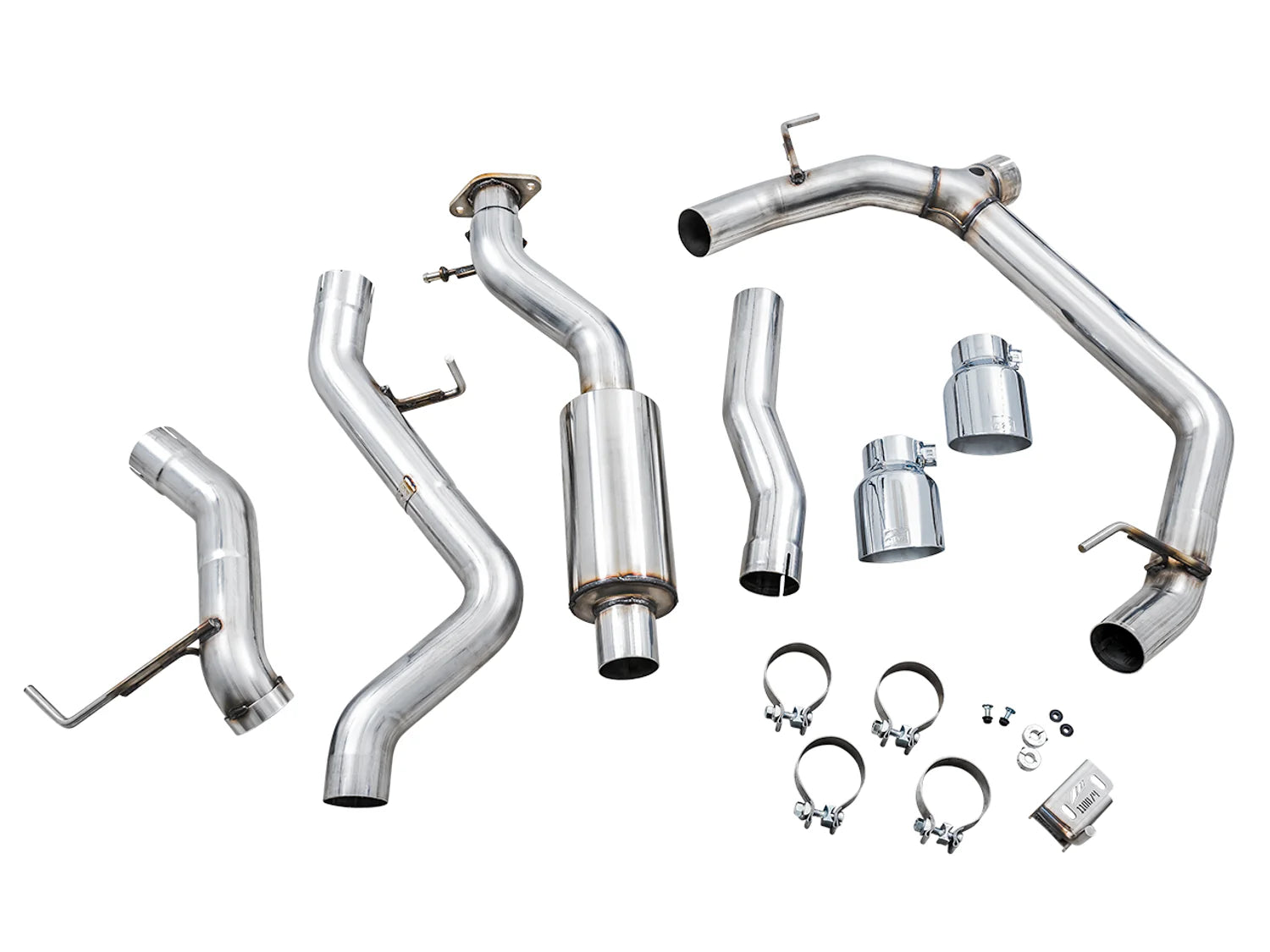 Ford Bronco AWE 0FG Catback Exhaust System with BashGuard™ - Dual 4.5