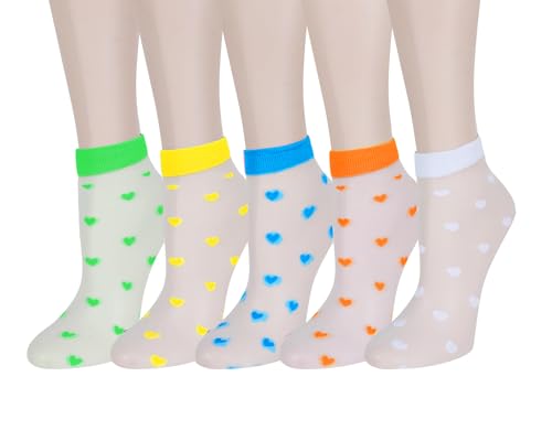 5 Pack-multi Heart