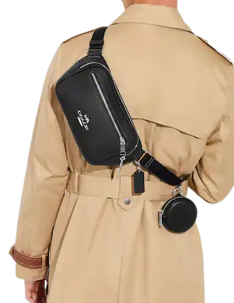 Coach Elias Belt Bag for Women - Stylish Crossbody Fanny Pack with Adjustable Strap, Perfect for Travel, Shopping & Everyday Use