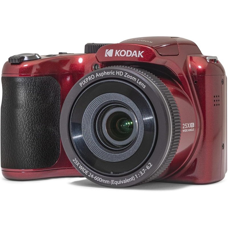 Kodak PIXPRO AZ255 16MP Digital Camera with 25X Optical Zoom & 24mm Wide Angle Lens - Perfect for Travel, Wildlife Photography and Vlogging