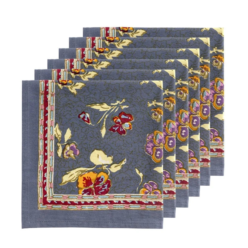 Pansy Red & Grey Collection - Stylish Home Decor for Living Room, Bedroom & Office