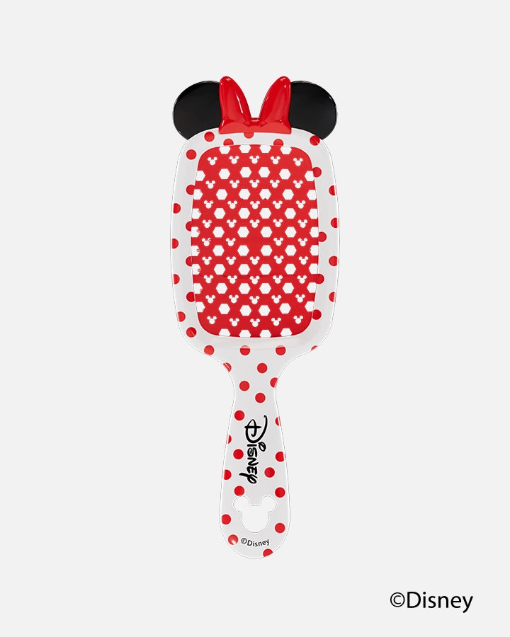Disney Mickey Mouse & Minnie Mouse Detangling Brush Set - Gentle Hair Brush for Kids & Adults - Perfect for Travel, Home & Salon Use