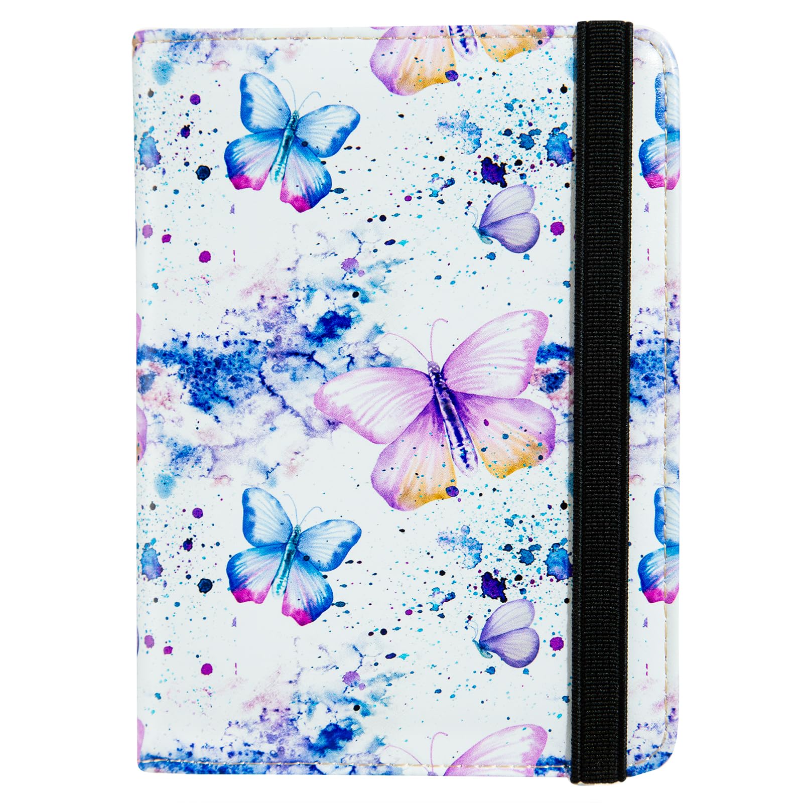 RFID Blocking Passport Holder & Travel Wallet - Cute Butterfly Design with Credit Card Slots for Women & Men | Perfect for International Travel, Vacations & Business Trips